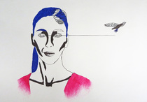 Stylos sur papier / 20x29.5